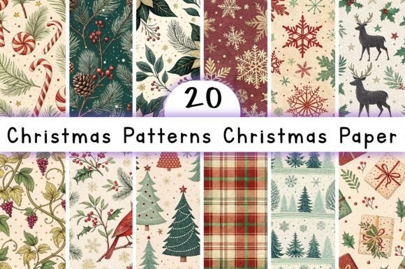 Christmas Patterns Christmas Paper