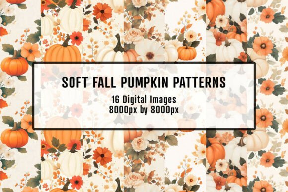 Evaluating Soft Autumn Pumpkin Patterns for Seasonal Design Projects