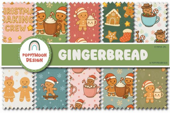Gingerbread Assorted Patterns