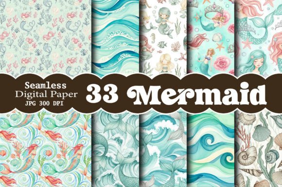 Mermaid Seamless Digital Patterns: A Comprehensive Evaluation