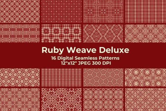 Ruby Weave Deluxe Seamless Patterns: A Comprehensive Evaluation