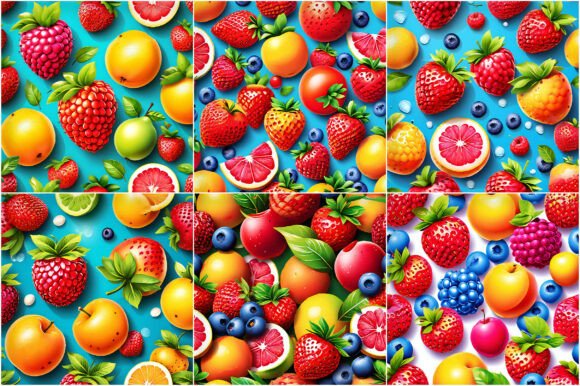 Summer 3D Fruits Patterns: Bringing Freshness to Your Projects