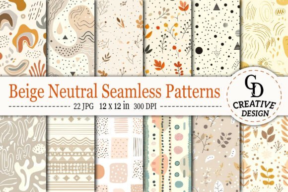 Unlocking the Power of Beige Neutral Seamless Patterns for Modern Design